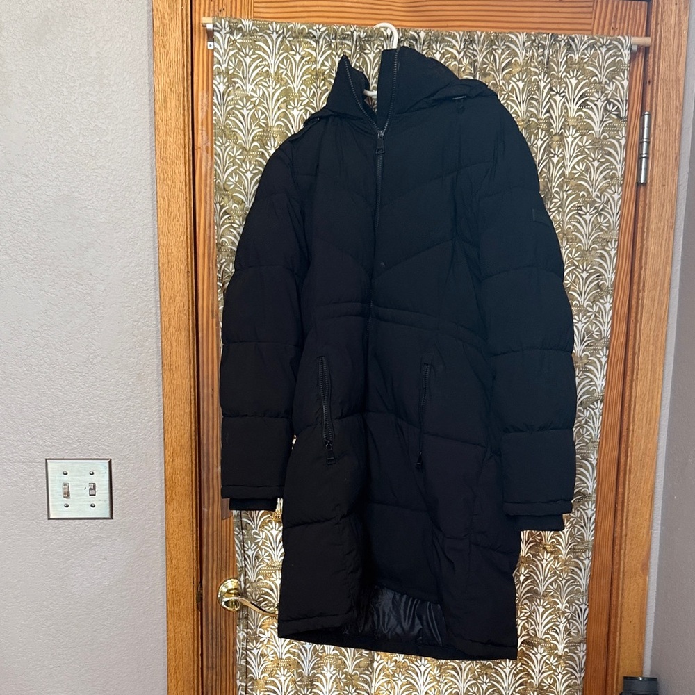 Calvin Klein Black Quilted Jacket